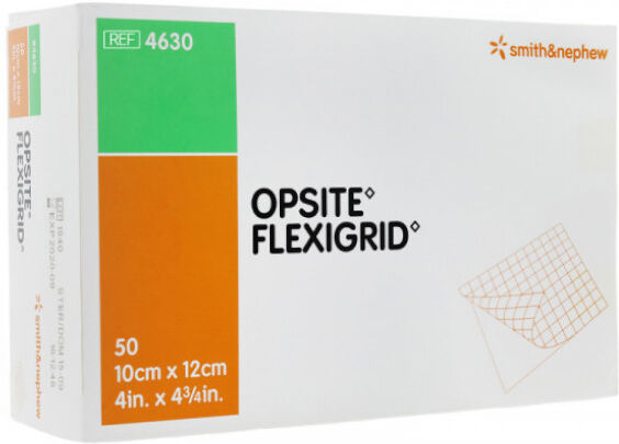 Smith Nephew Opsite Flexigrid Pansement 10x12cm 50 unités