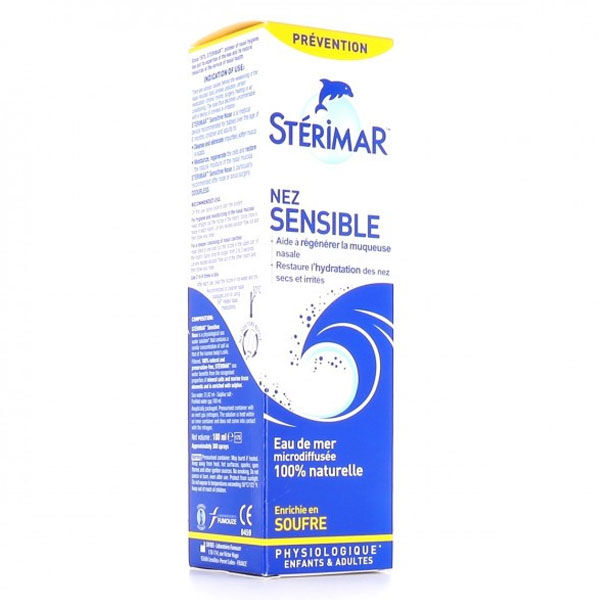 Sterimar Stérimar Soufre Solution Eau de Mer Spray 100ml