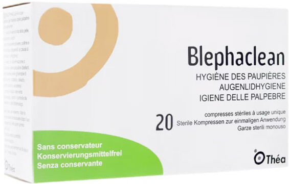 Théa Blephaclean 20 Compresses Stériles