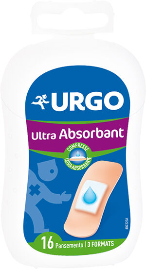 Urgo Pansements Ultra Absorbant 16 Pansements