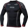 IXS 365 T-shirt thermique, pour la moto, Noir Gris