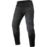 REV'IT! Moto 2 TF, Jeans hommes, Gris foncé usé longueur 36