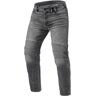 REV'IT! Moto 2 TF, Jeans hommes, Gris longueur 36