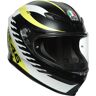 AGV K-6 Rapid 46 casque Noir Jaune XL