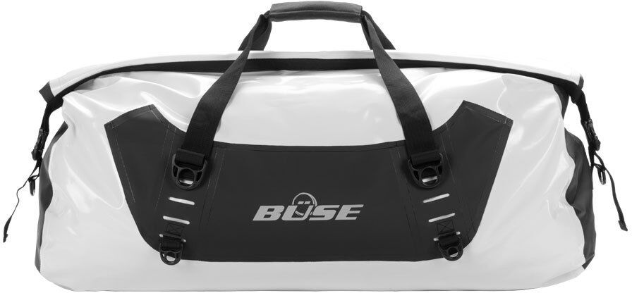 Büse 9082 Sac 50 litres de bagages étanches Noir Blanc unique taille