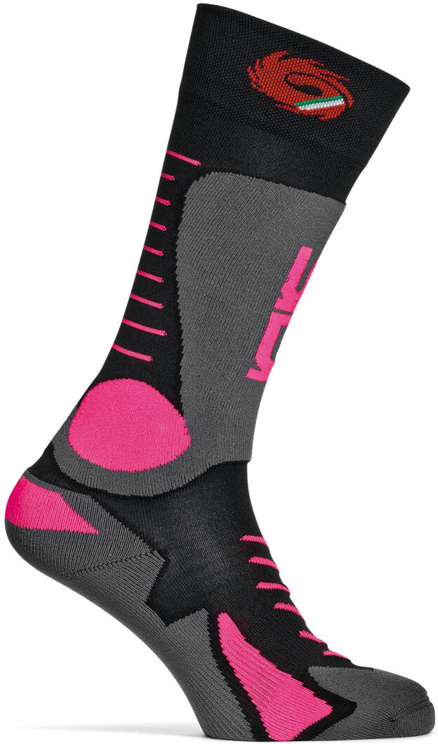 Sidi Tony Socks Chaussettes Noir Gris Rose 38 39 40 41 42