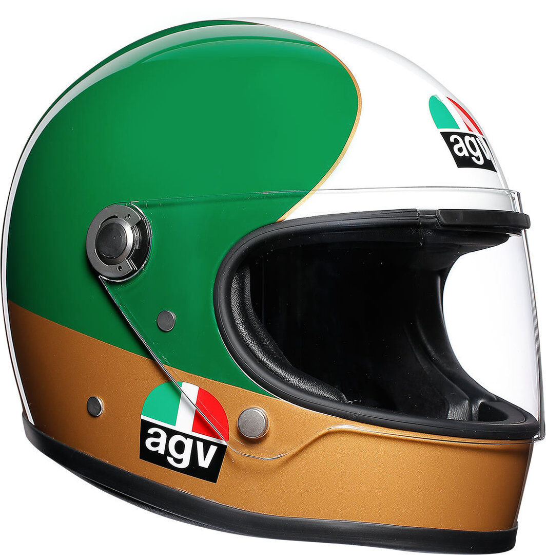 AGV Legends X3000 AGO 1 Casque Blanc Rose Vert M