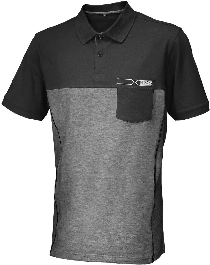 IXS Team Chemise Noir Gris 2XL