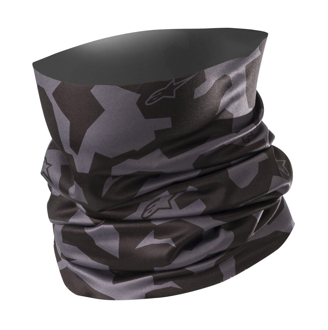 Alpinestars Camo Tube de cou Noir Gris unique taille