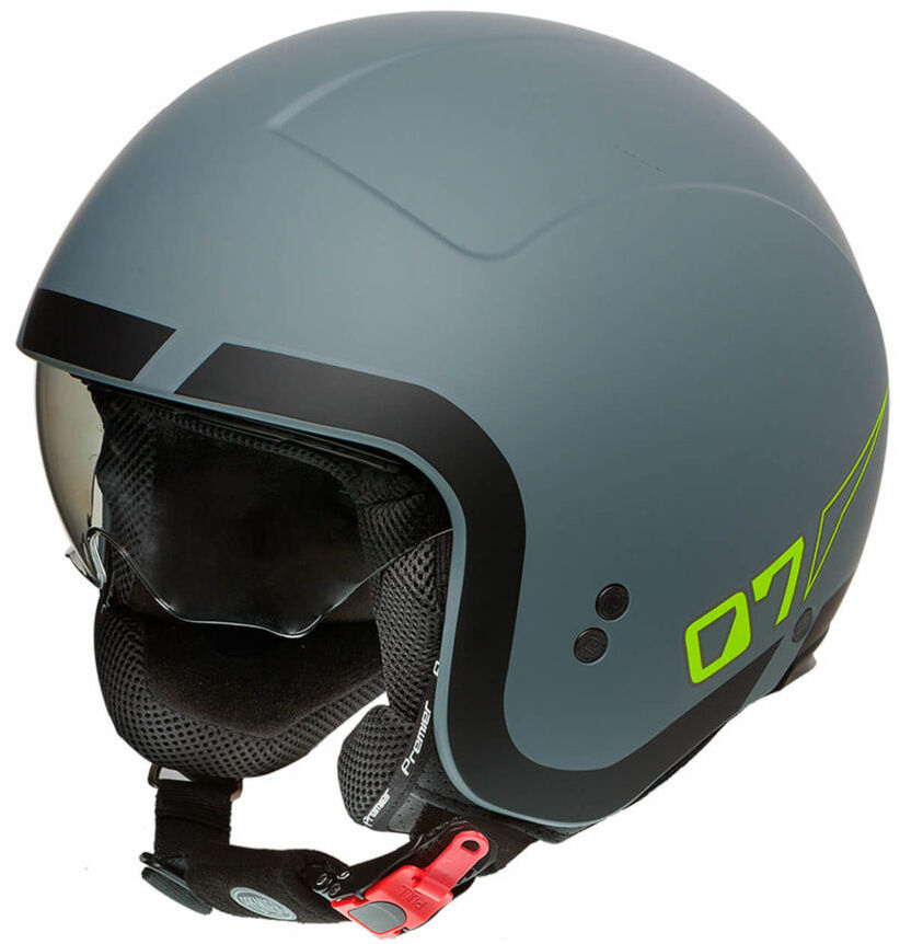 Premier Rocker LN Jet Helmet Casque jet Noir Gris XL