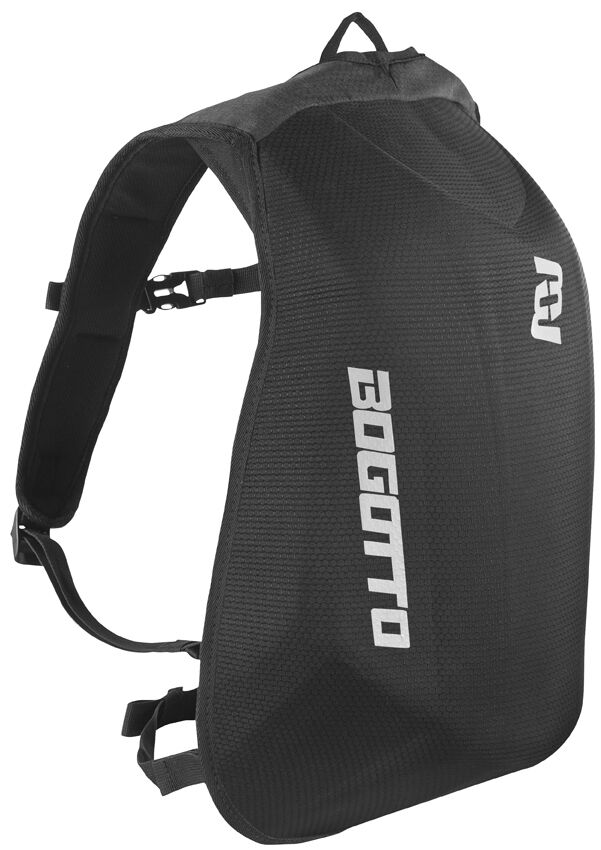 Bogotto Hump Sac à dos de moto Noir unique taille