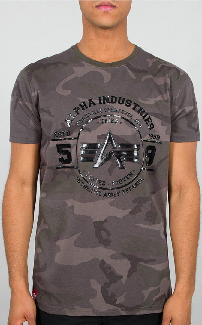 Alpha Industries Authentic Vinyl T-Shirt Multicolore M