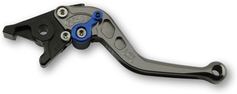 LSL Brake levier Classic R19R, anthracite/bleu, court Bleu