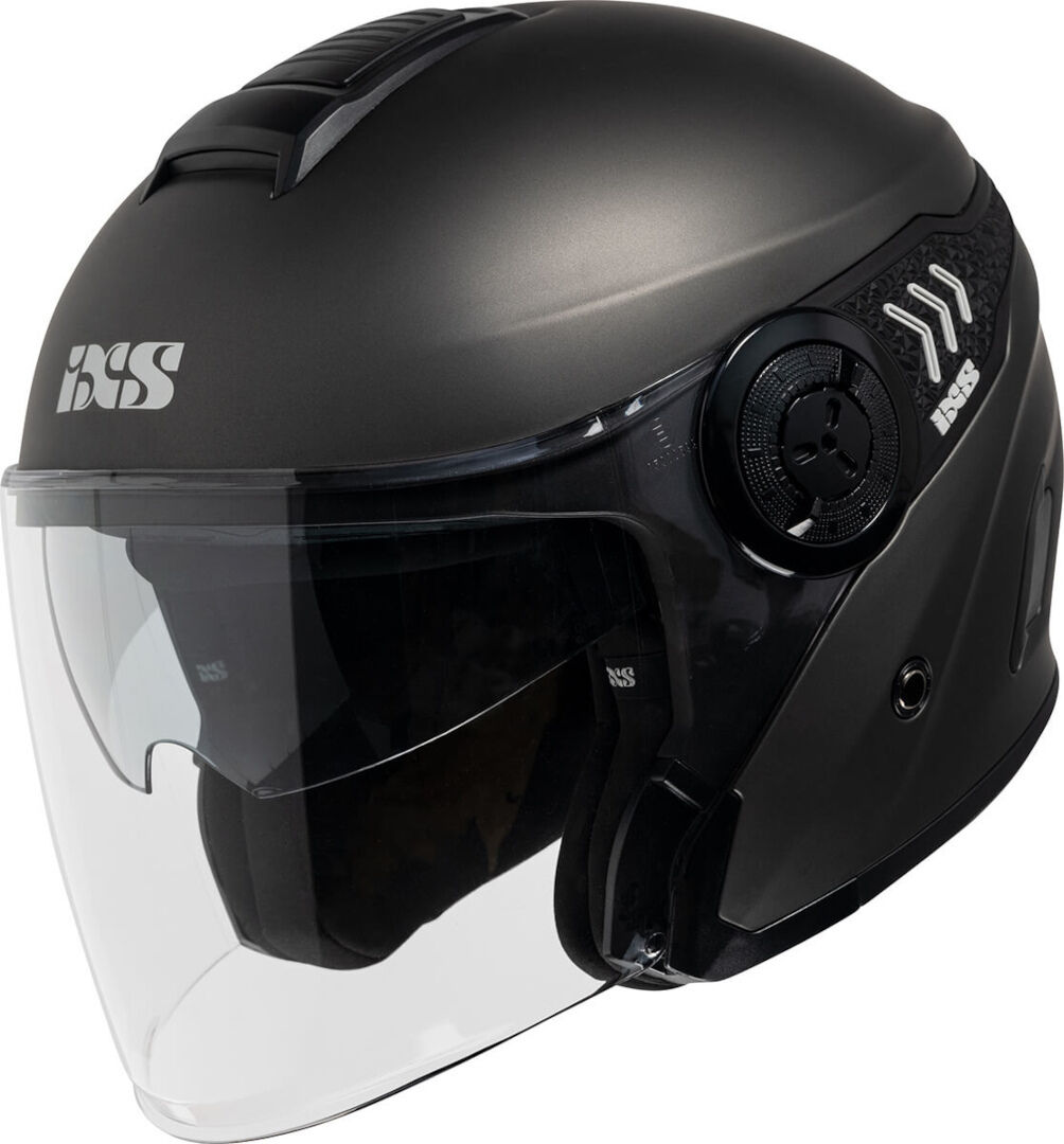 IXS 100 1.0 Casque jet Noir Gris 2XL