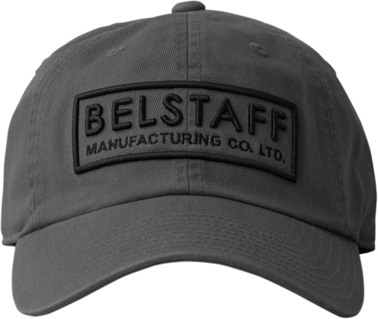 Belstaff Box Logo Cap Gris unique taille