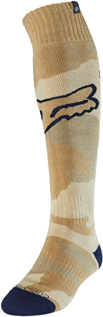 FOX Speyer Coolmax Thin Chaussettes Motocross Beige L XL