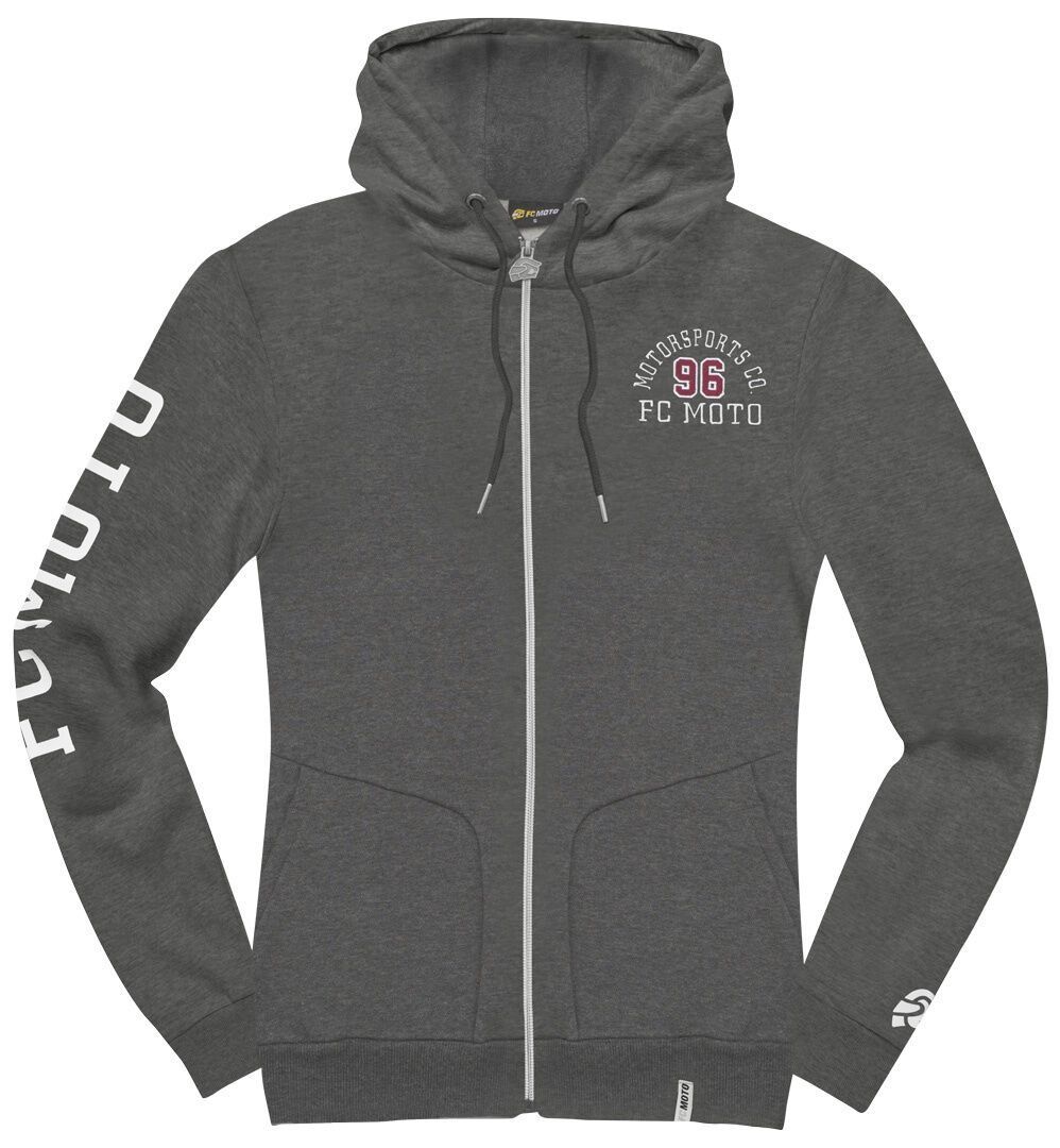 FC-Moto Moto-H Dames Zip Hoodie Gris S