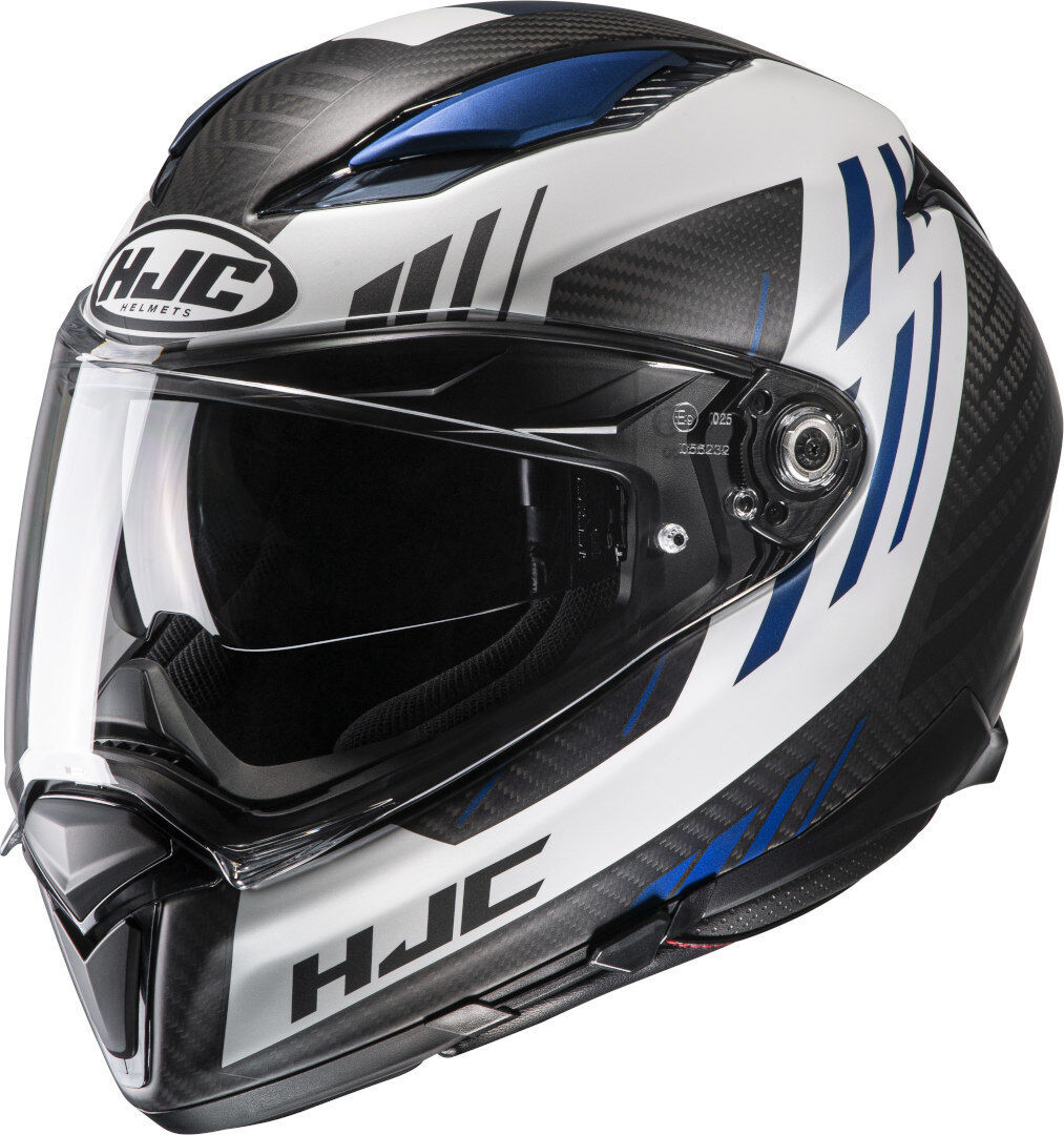 HJC F70 Carbon Kesta Casque Noir Blanc Bleu XS