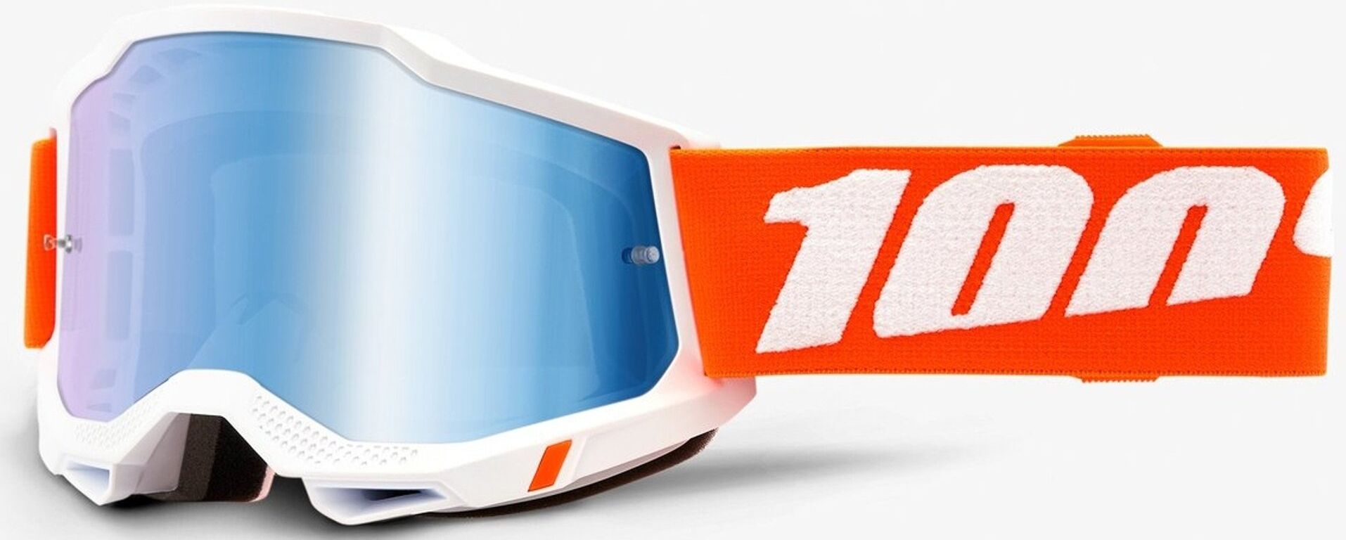 100% Accuri 2 Extra Sevastopol Lunettes de motocross Blanc unique taille