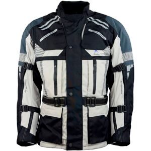 roleff Motorradjacke »Kodra RO«, Mit Sicherheitsstreifen schwarz/grau - RO 775  XXL