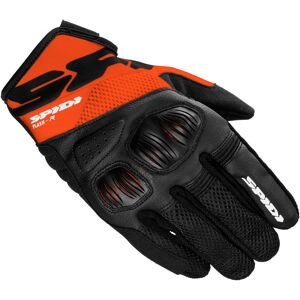 Spidi Flash-R Evo Motorrad Handschuhe M Schwarz Orange