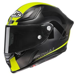 HJC RPHA-1 Senin, Full-face helmet, Matt black Fluorescent yellow
