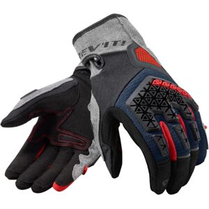 REV’IT! Mangrove, Motorcycle summer gloves, Silver Blue