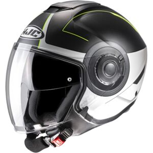 HJC I40 Panadi, Jet helmet, Matt white Black