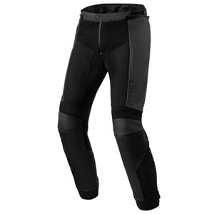 REV’IT! Ignition 4 H2O pants, Men's leather motorcycle, Black long