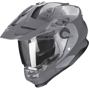 SCORPION ADF-9000 Air Solid, Dual Sport motorcycle helmet, Cement Grey