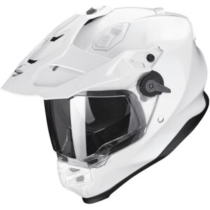 SCORPION ADF-9000 Air Solid, Dual Sport motorcycle helmet, Pearl White