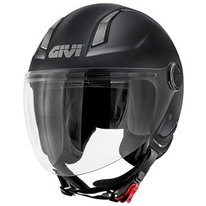GIVI 11.7 Solid Color Matt, Jet helmet, Black