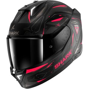 SHARK Skwal i3 Linik, Full-face helmet, Lady Matt Black-Violet-Anthracite KVA