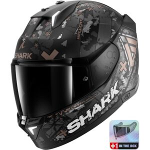 SHARK Skwal i3 Hellcat, Full-face helmet, Matt Black-Chrome-Anthracite KUA