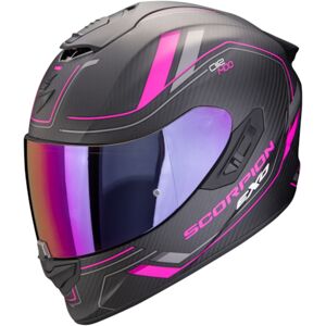 SCORPION EXO-1400 Evo II Air Carbon Mirage Lady Matt, Full-face helmet, Black-Pink