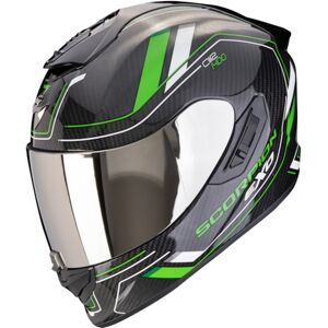 SCORPION EXO-1400 Evo II Air Carbon Mirage, Full-face helmet, Black-Green