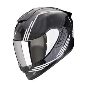 SCORPION EXO-1400 Evo II Air Carbon Reika, Full-face helmet, Black-White