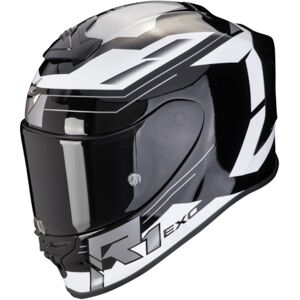 SCORPION EXO-R1 Evo Air Blaze, Full-face helmet, Black-White