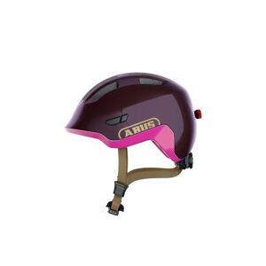 Abus Smiley 3.0 ACE LED Helm   violett/rosa   45-50 cm   Fahrradbekleidung
