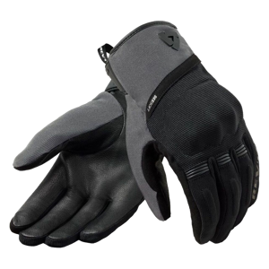 Motorradhandschuhe Rev'It! Mosca 2 H2O Schwarz-Grau