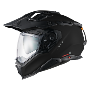 Adventurehelm Nexx X.WED3 Plain Schwarz Matt