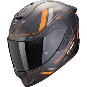 Scorpion EXO-1400 Evo 2 II Carbon Air MIRAGE matt schwarz orange Gr. M 57/58