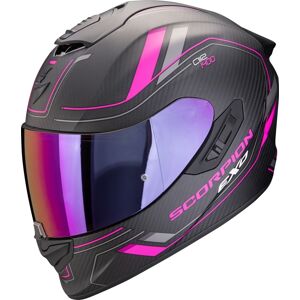 Scorpion EXO-1400 Evo 2 II Carbon Air MIRAGE matt schwarz pink Gr. XS 53/54