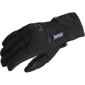 Lindstrands Lillmon Handschuhe schwarz grau Gr. 11