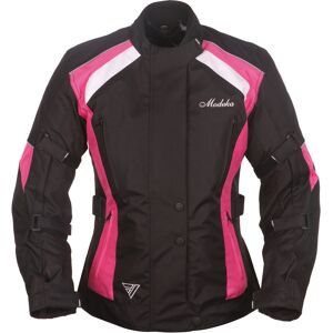 Modeka Janika Damen Motorrad Textiljacke - Schwarz Pink - 40 - female