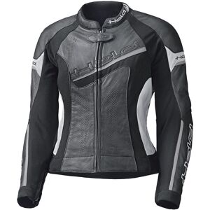 Held Debbie II Damen Motorrad Lederjacke - Schwarz Weiss - L 42 - female