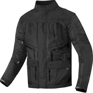 Berik Safari wasserdichte 3in1 Motorrad Textiljacke - Schwarz - 50 - unisex