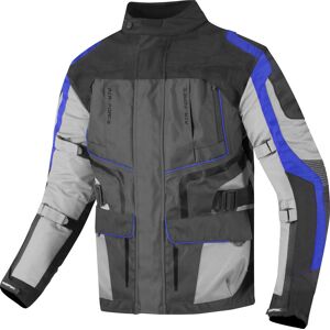 Berik Safari wasserdichte 3in1 Motorrad Textiljacke - Schwarz Blau - 50 - unisex