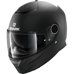 Shark Spartan Blank Mat Helm - Schwarz - 2XL - unisex