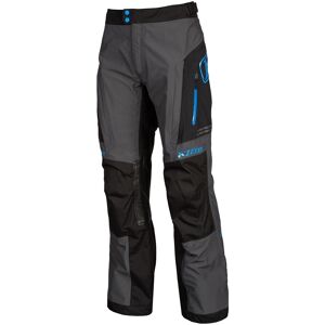 Klim Traverse Gore-Tex Motorrad Textilhose - Schwarz Grau Blau - 32 - unisex